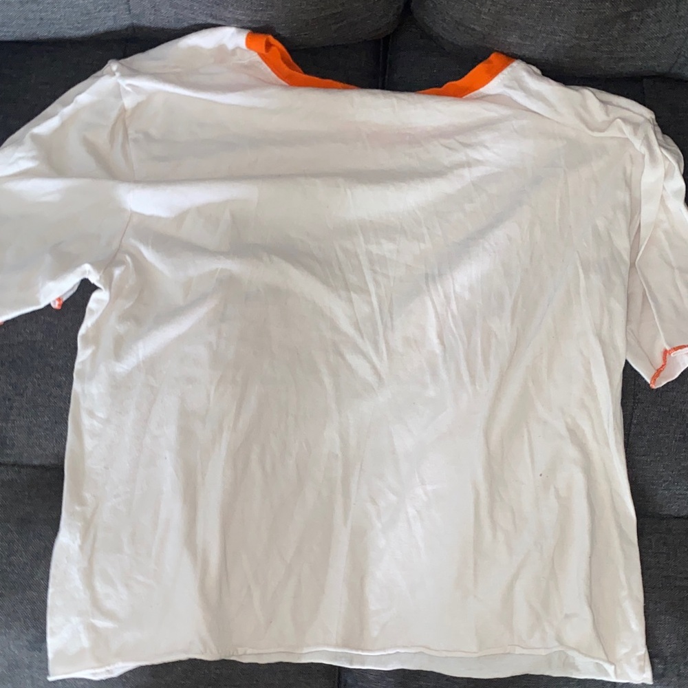 Kids Graphic Tee with Orange Accents - Picture 4 of 4